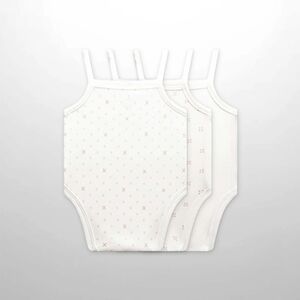 Adee Girls Set of 3 Baby Bodysuits Onesies